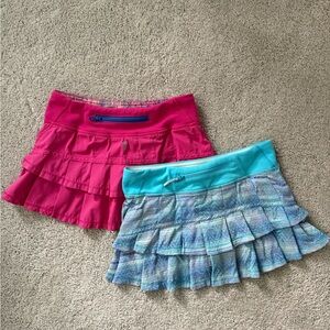2 Ivivva Girls Skorts Size 7